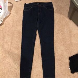 dark denim jeans